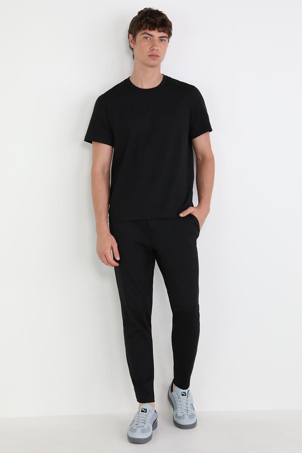 Soft Jersey Tapered Pant